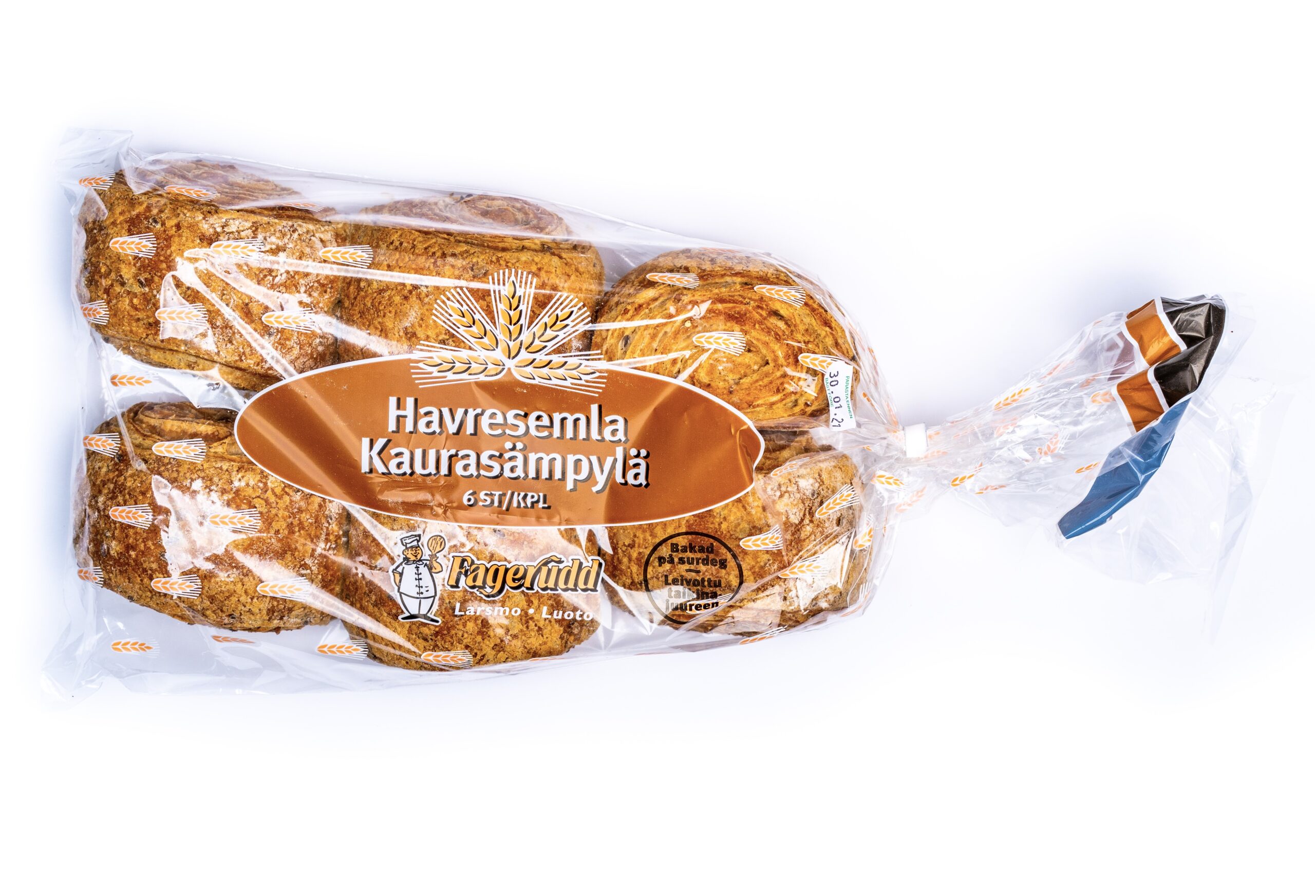 Kaurasämpylä 6kpl